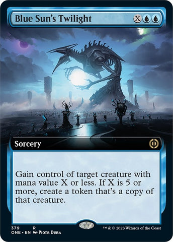 Image for Blue Sun's Twilight (Extended Art) (379) [Phyrexia: All Will Be One]