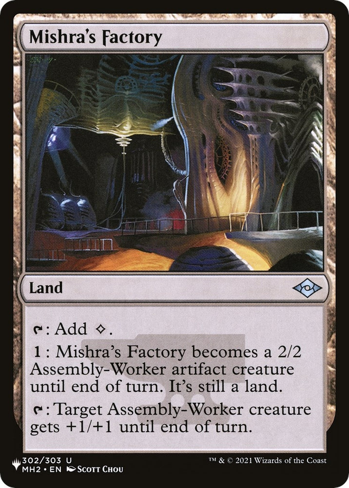 Image for Mishra's Factory (MH2) (302) [The List Reprints]