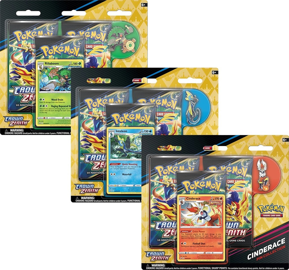 Image for Crown Zenith Pin Collection [Set of 3] [Crown Zenith]