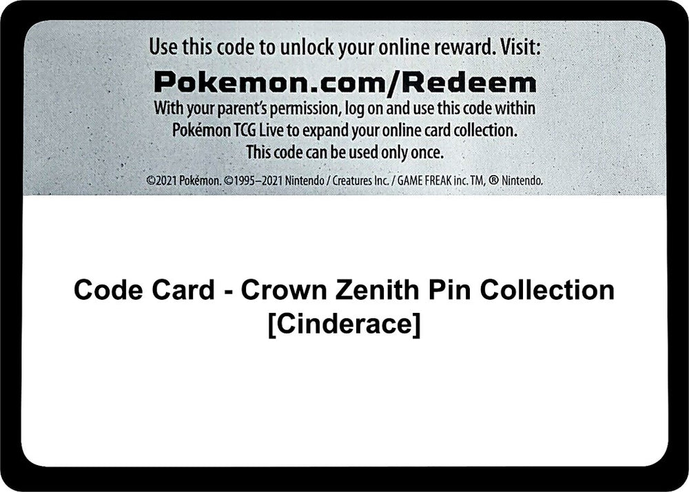 Image for Code Card [Crown Zenith]