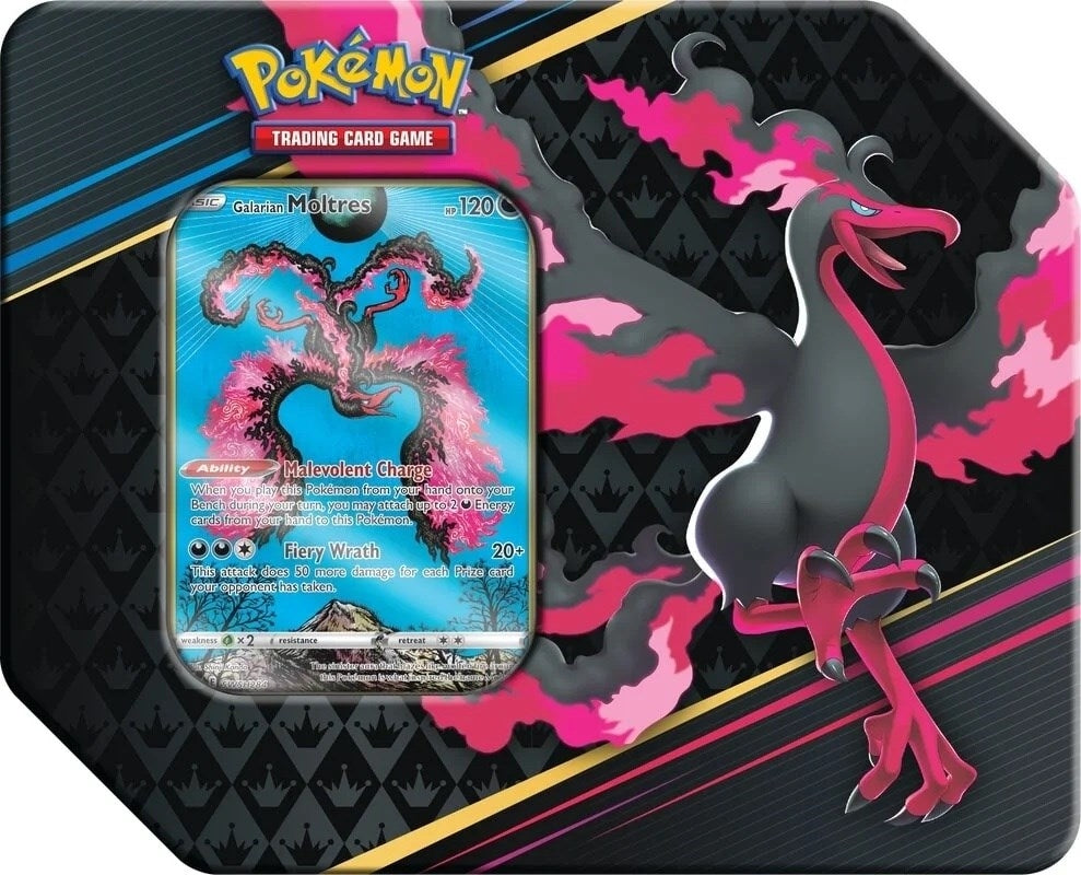 Image for Crown Zenith Tin [Galarian Moltres] [Crown Zenith]