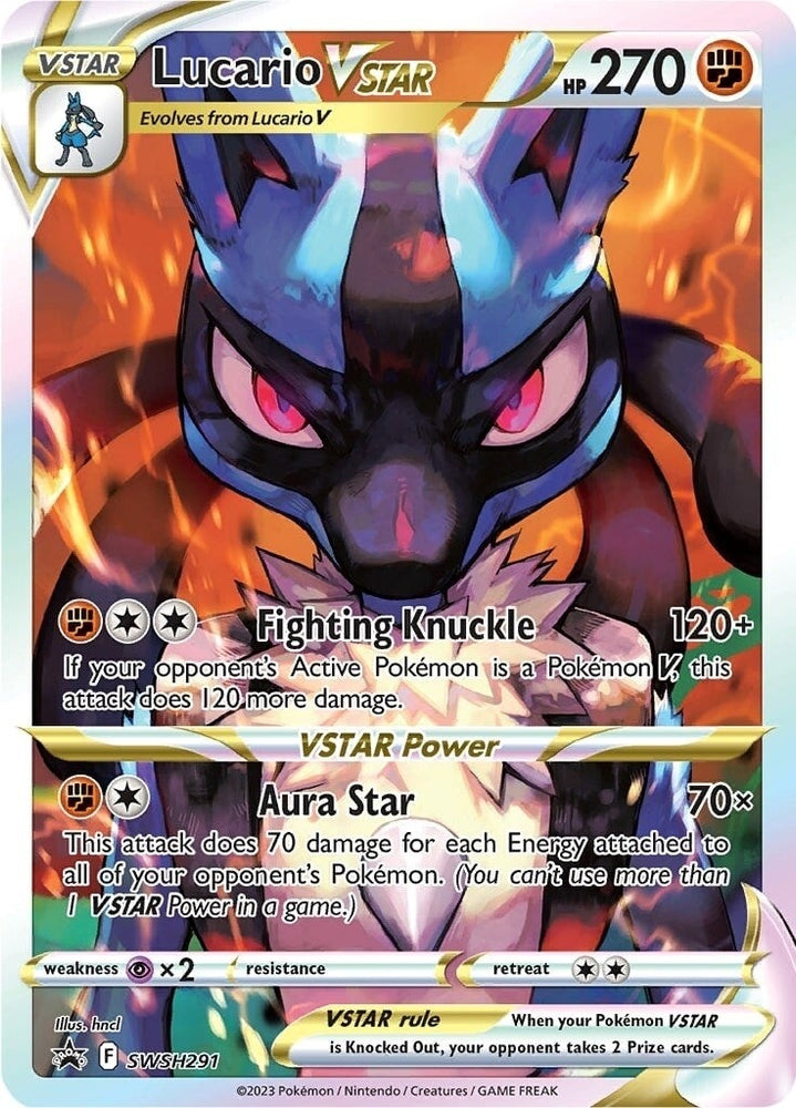 Image for Lucario VSTAR - SWSH291 (SWSH291) [SWSH: Sword & Shield Promo Cards]