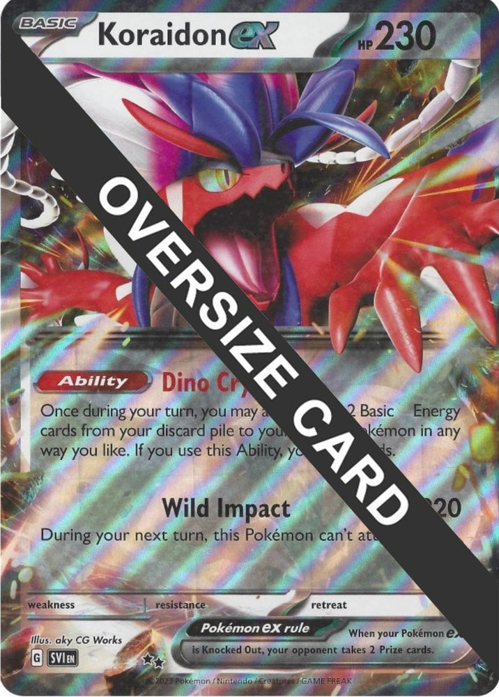 Image for Koraidon ex (125/198) [Jumbo Cards]