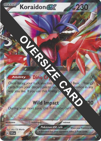 Image for Koraidon ex (125/198) [Jumbo Cards]