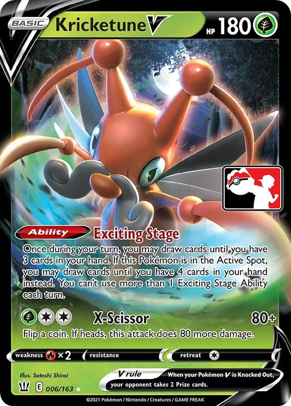 Image for Kricketune V (006/163) [Prize Pack Series Cards]