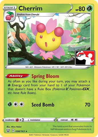Image for Cherrim (008/163) [Prize Pack Series Cards]