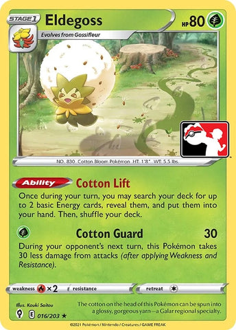 Image for Eldegoss (016/203) [Prize Pack Series Cards]
