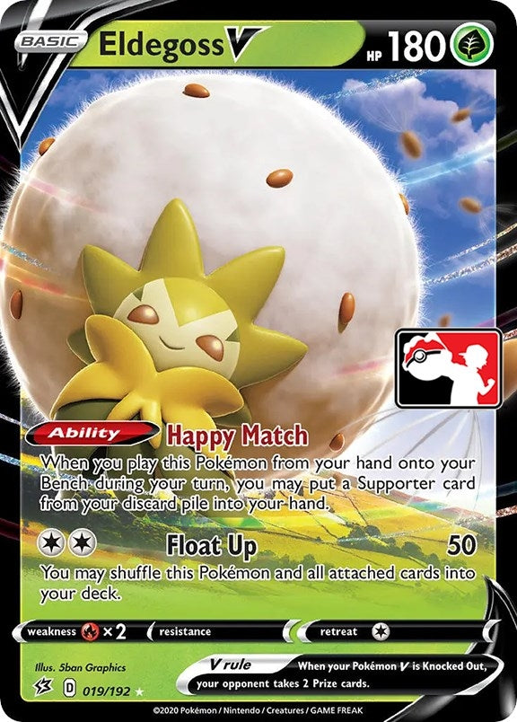 Image for Eldegoss V (019/192) [Prize Pack Series Cards]