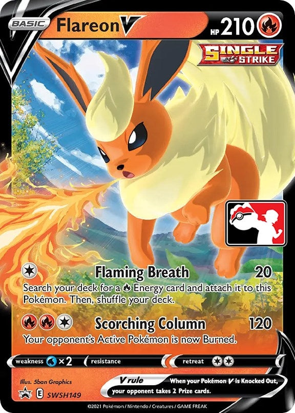 Image for Flareon V (SWSH149) [Prize Pack Series Cards]
