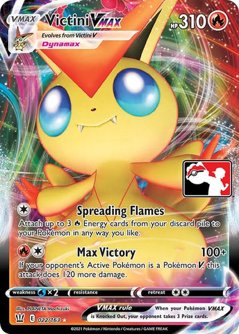 Image for Victini VMAX (022/163) [Prize Pack Series Cards]