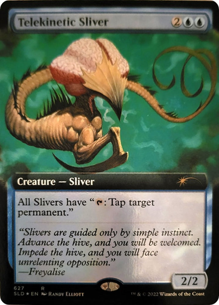 Image for Telekinetic Sliver (Extended Art) (627) [Secret Lair Drop Series]