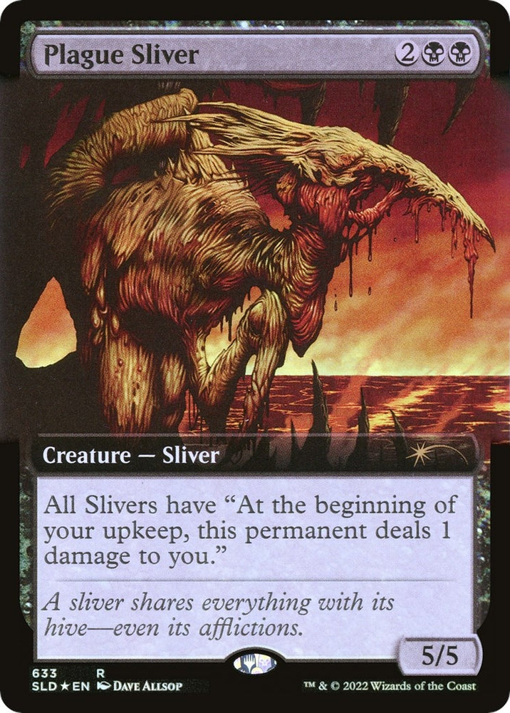 Image for Plague Sliver (Extended Art) (633) [Secret Lair Drop Series]