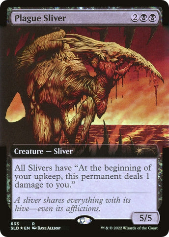 Image for Plague Sliver (Extended Art) (633) [Secret Lair Drop Series]