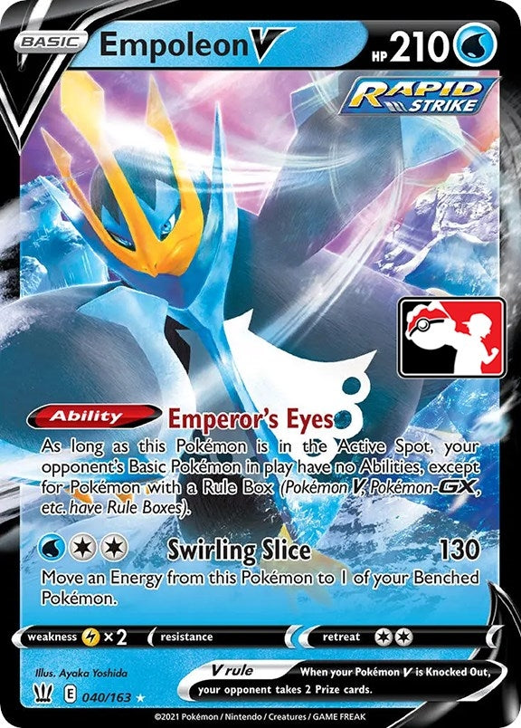 Image for Empoleon V (040/163) [Prize Pack Series Cards]