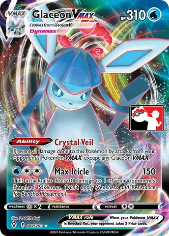 Image for Glaceon VMAX (041/203) [Prize Pack Series Cards]