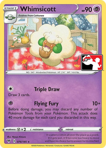 Image for Whimsicott (076/185) [Prize Pack Series Cards]