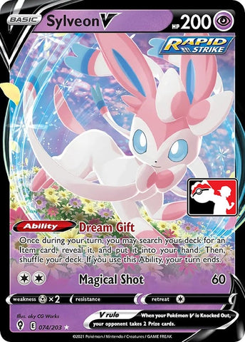 Image for Sylveon V (074/203) [Prize Pack Series Cards]