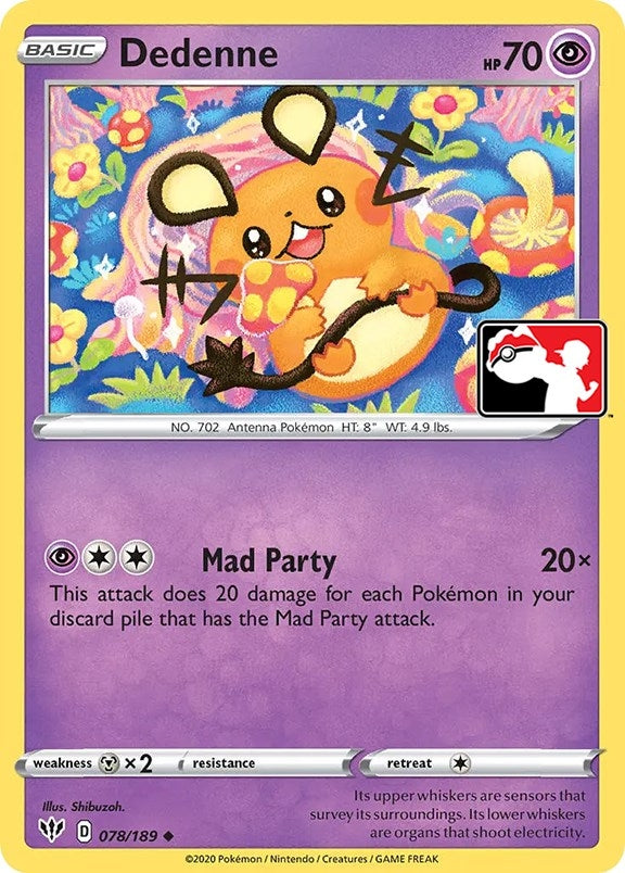 Image for Dedenne (078/189) [Prize Pack Series Cards]