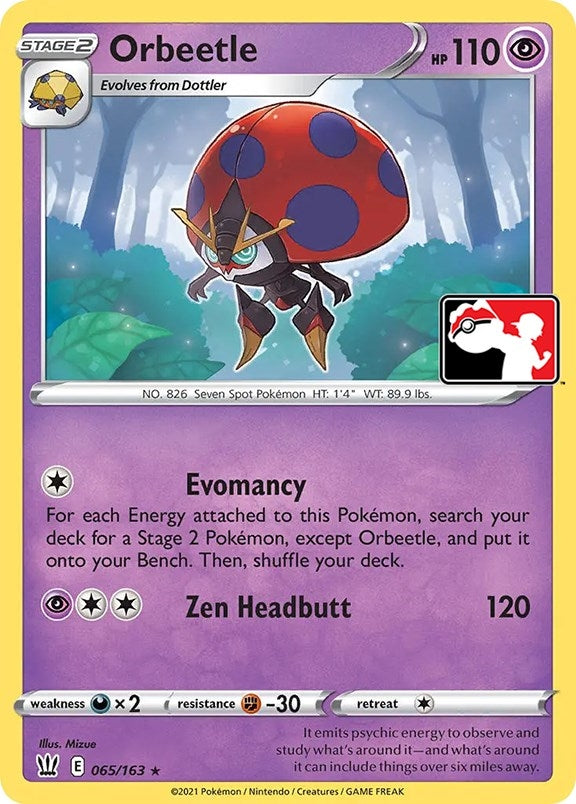 Image for Orbeetle (065/163) [Prize Pack Series Cards]