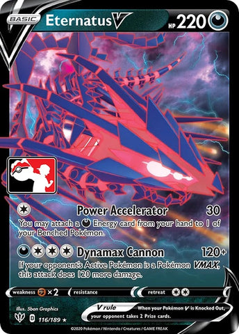 Image for Eternatus V (116/189) [Prize Pack Series Cards]