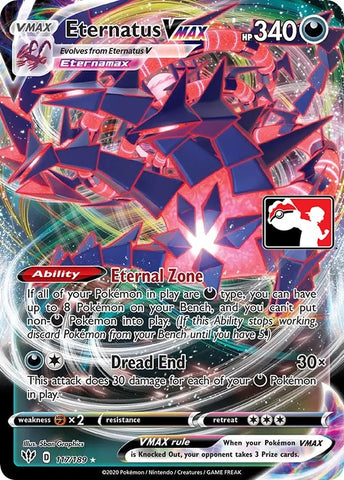 Image for Eternatus VMAX (117/189) [Prize Pack Series Cards]