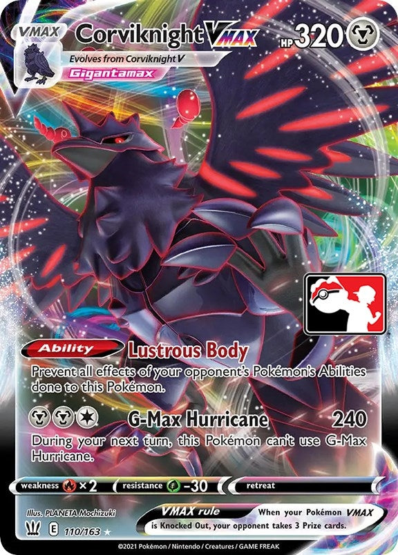 Image for Corviknight VMAX (110/163) [Prize Pack Series Cards]