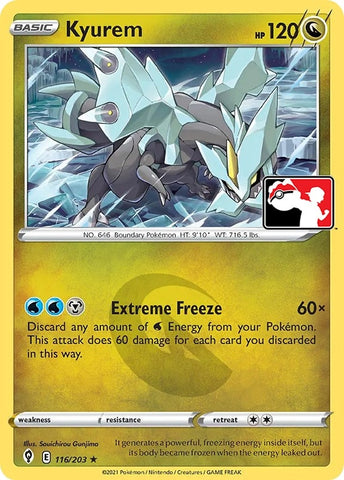 Image for Kyurem (116/203) [Prize Pack Series Cards]