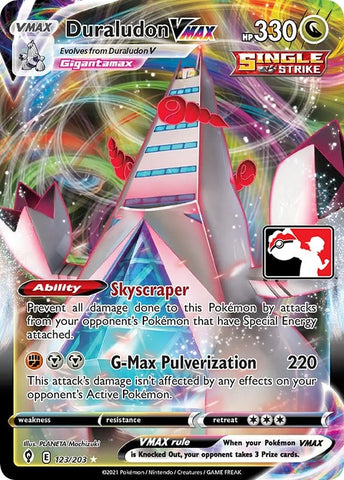 Image for Duraludon VMAX (123/203) [Prize Pack Series Cards]