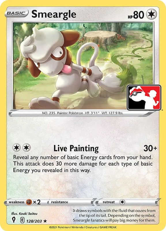 Image for Smeargle (128/203) [Prize Pack Series Cards]