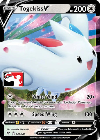 Image for Togekiss V (140/185) [Prize Pack Series Cards]
