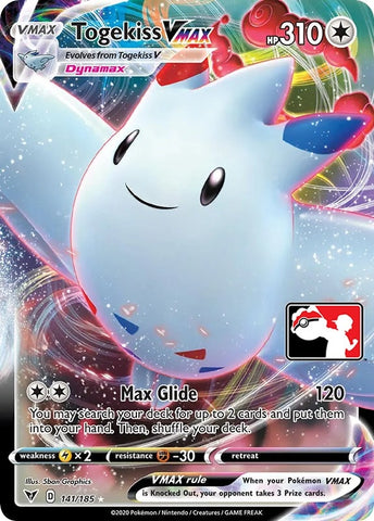 Image for Togekiss VMAX (141/185) [Prize Pack Series Cards]