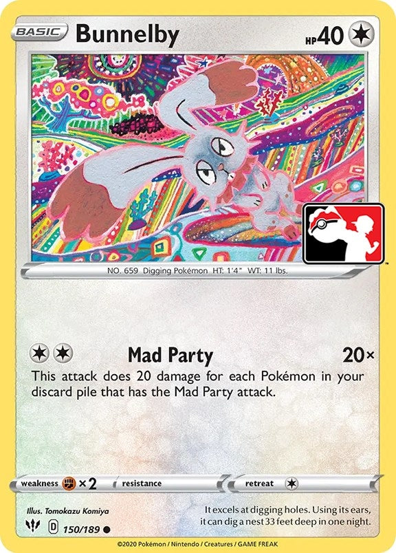 Image for Bunnelby (150/189) [Prize Pack Series Cards]
