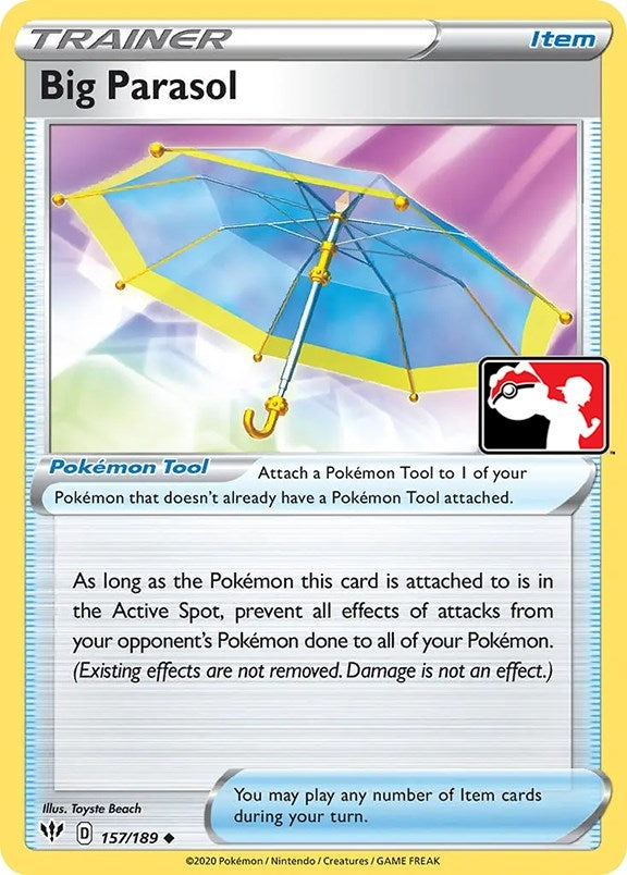Image for Big Parasol (157/189) [Prize Pack Series Cards]