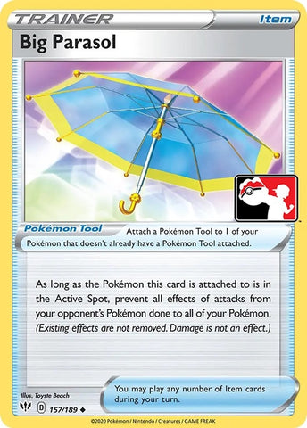 Image for Big Parasol (157/189) [Prize Pack Series Cards]