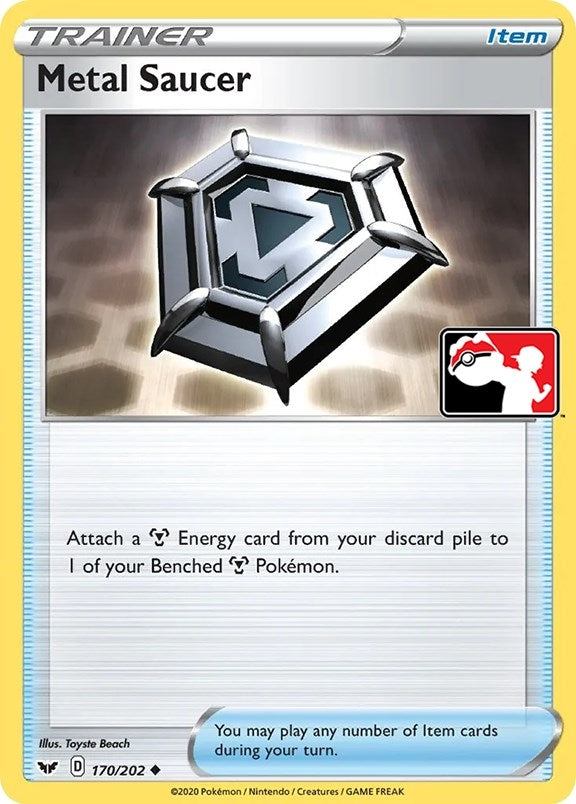 Image for Metal Saucer (170/202) [Prize Pack Series Cards]