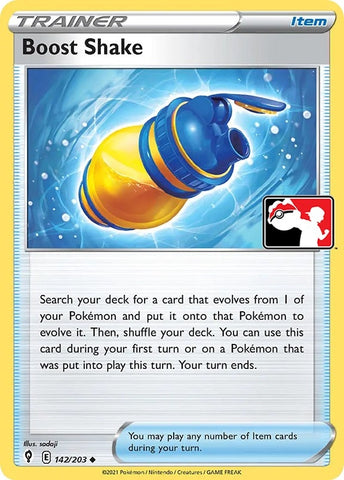 Image for Boost Shake (142/203) [Prize Pack Series Cards]