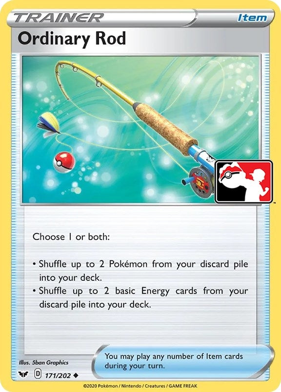 Image for Ordinary Rod (171/202) [Prize Pack Series Cards]