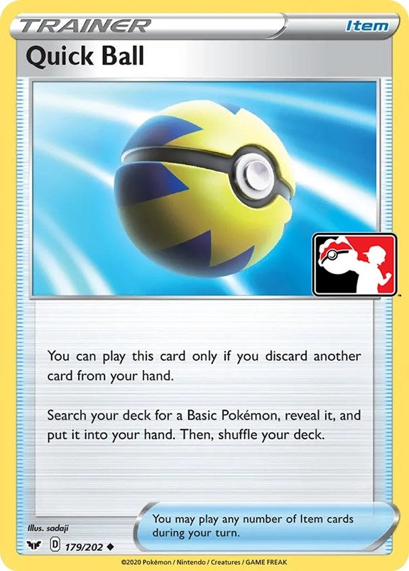 Image for Quick Ball (179/202) [Prize Pack Series Cards]