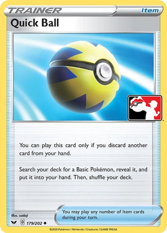 Image for Quick Ball (179/202) [Prize Pack Series Cards]