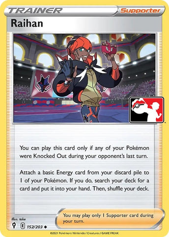 Image for Raihan (152/203) [Prize Pack Series Cards]