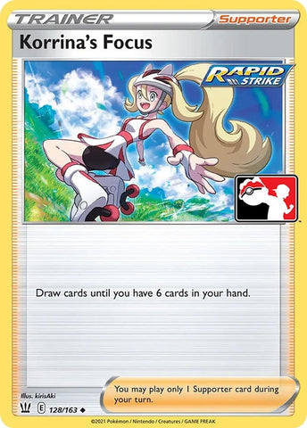 Image for Korrina's Focus (128/163) [Prize Pack Series Cards]