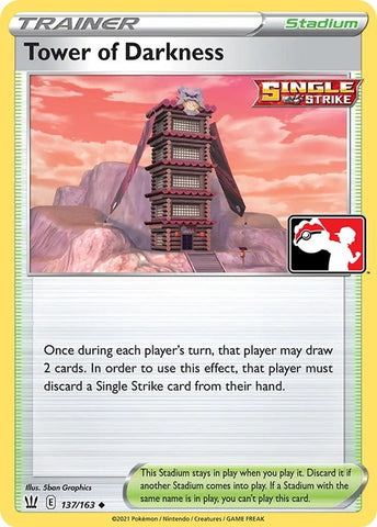 Image for Tower of Darkness (137/163) [Prize Pack Series Cards]