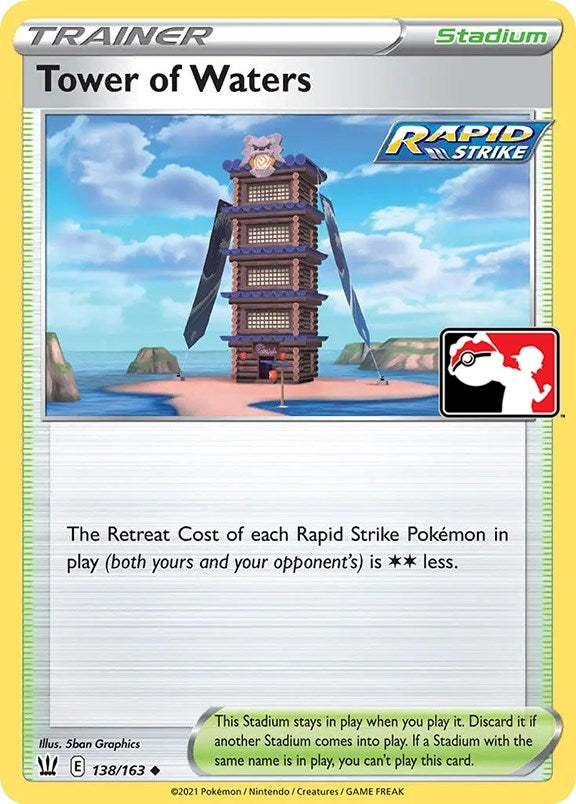 Image for Tower of Waters (138/163) [Prize Pack Series Cards]