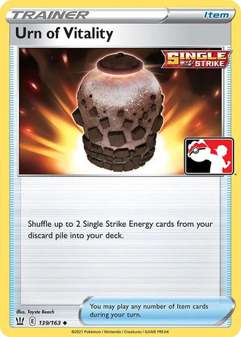Image for Urn of Vitality (139/163) [Prize Pack Series Cards]