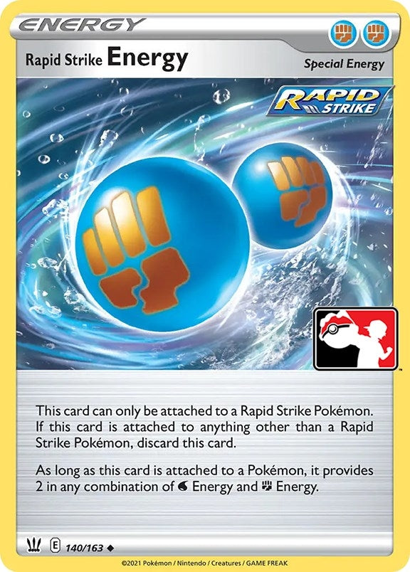 Image for Rapid Strike Energy (140/163) [Prize Pack Series Cards]