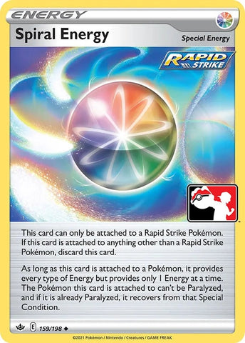 Image for Spiral Energy (159/198) [Prize Pack Series Cards]