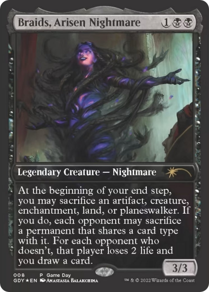 Image for Braids, Arisen Nightmare (8) [Game Day & Store Championship Promos]