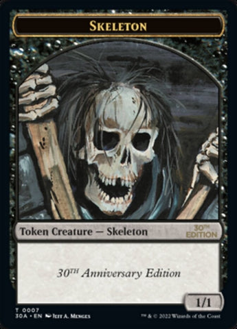 Image for Skeleton Token (7) - Magic: The Gathering