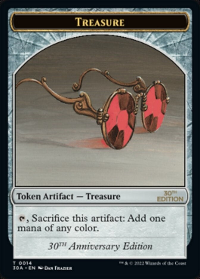 Image for Treasure (0014) Token (14) - Magic: The Gathering