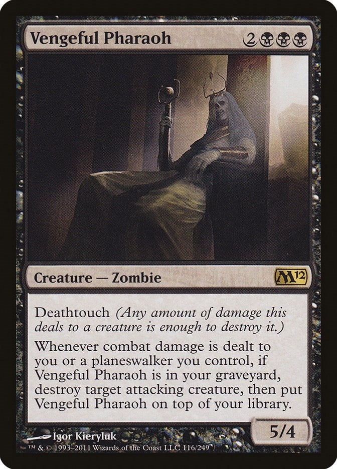 Image for Vengeful Pharaoh (116) [Magic 2012 (M12)]